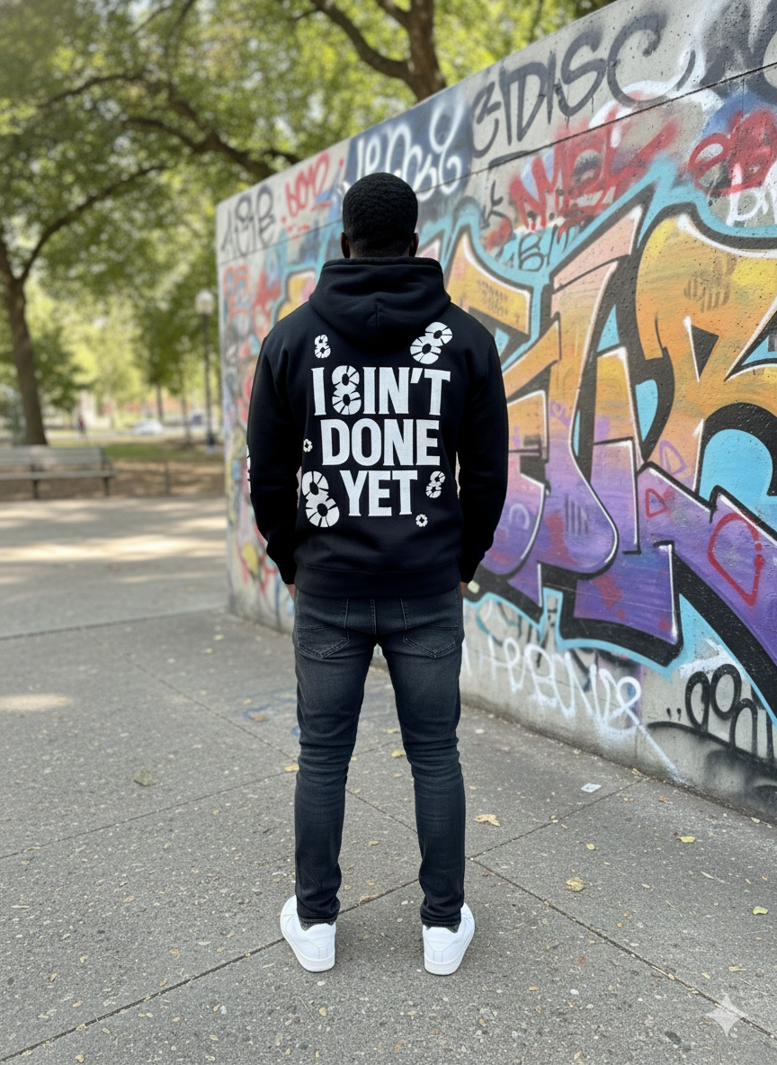 I 8IN’T DONE YET Hoodie